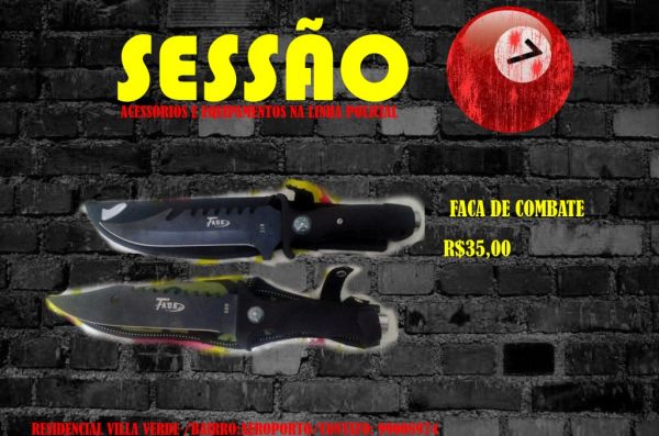 FACA DE CAÇA TÁTICA